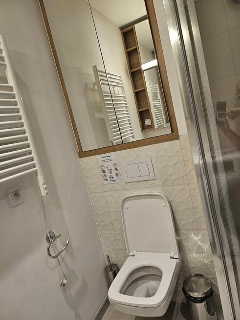 LUX Kawalerka 24 m2, z balkonem, salon połączony z kuchnią