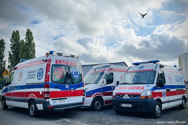 Przewóz Transport Chorych Ambulans Karetka