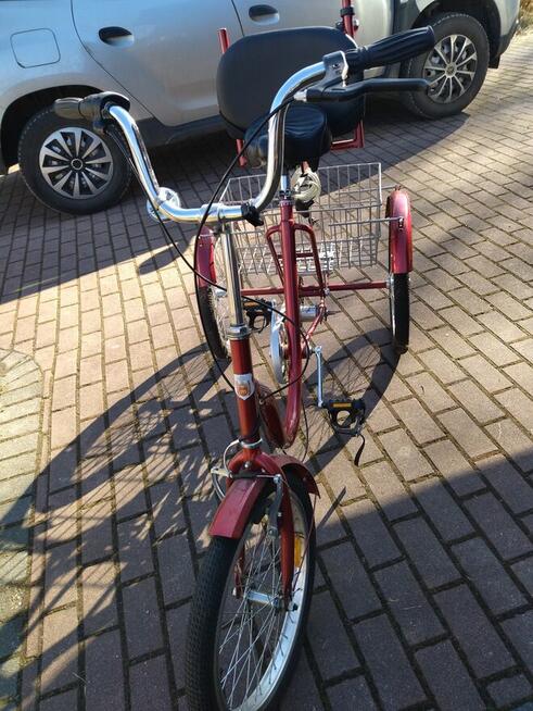 Rower trzykołowy Tolek rehabilitacyjny dla niepełnosprawnych