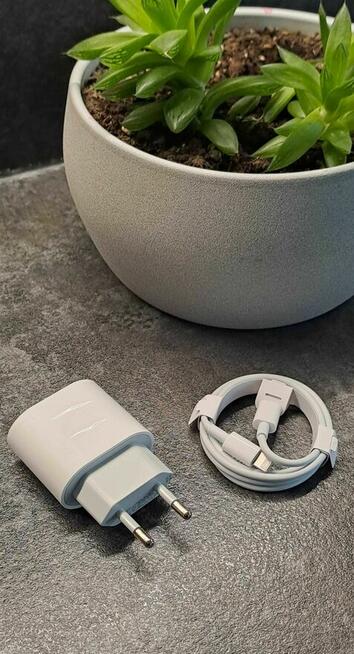 Ładowarka do iPhone 20W + przewód 1m Lightning