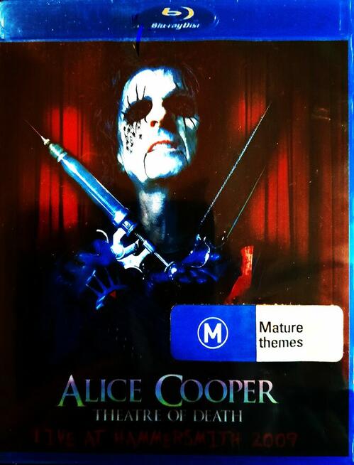 Sprzedam Blu Ray Koncert legendy Hard rock-a Alice Cooper