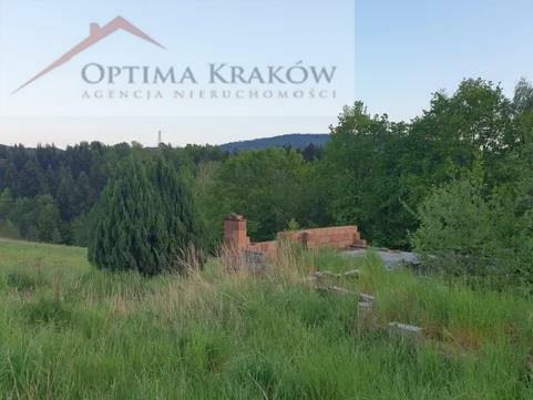 Działka budowlana Osieczany gm. Myślenice