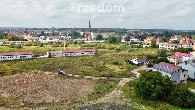 Działka przemysłowo-usługowa z halami w Drezdenku