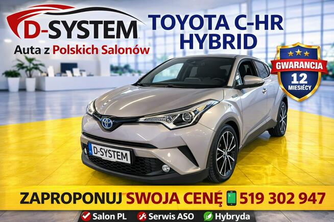 C-HR Prestige 20r Salon Polska HYBRID Gwarancja Hybrid 1,8 rozrząd