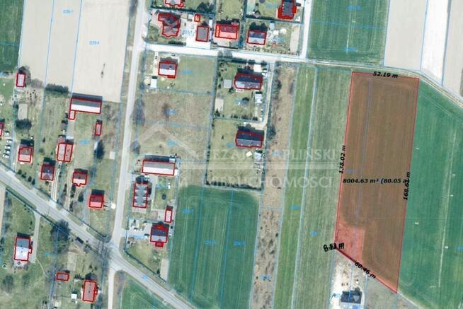 Działka budowlana Terebela gm. Biała Podlaska