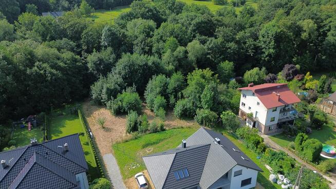 Działka budowlana pod dom przy lesie / 21 arów / Wadowice