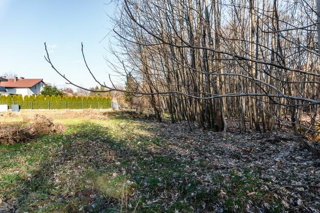 Działka budowlana pod dom przy lesie / 21 arów / Wadowice