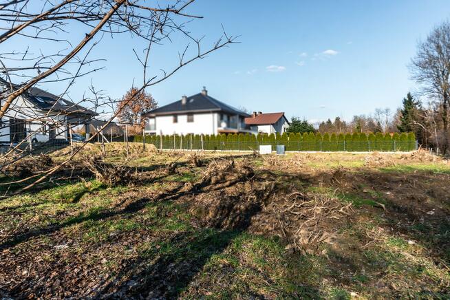 Działka budowlana pod dom przy lesie / 21 arów / Wadowice