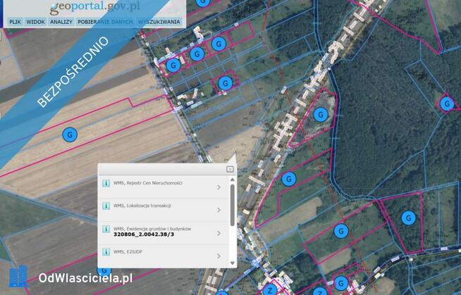Działki budowlane od 1070m² do 1750m2 w pobliżu kurortu m.Kołobrzeg!
