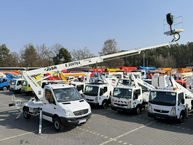 Mercedes Sprinter Zwyżka Podnośnik Koszowy GSR E 200 TE4 UDT Wysokość Podnoszenia 20m Multitel Versa