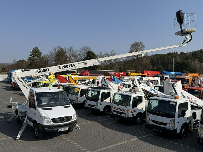 Mercedes Sprinter Zwyżka Podnośnik Koszowy GSR E 200 TE4 UDT Wysokość Podnoszenia 20m Multitel Versa