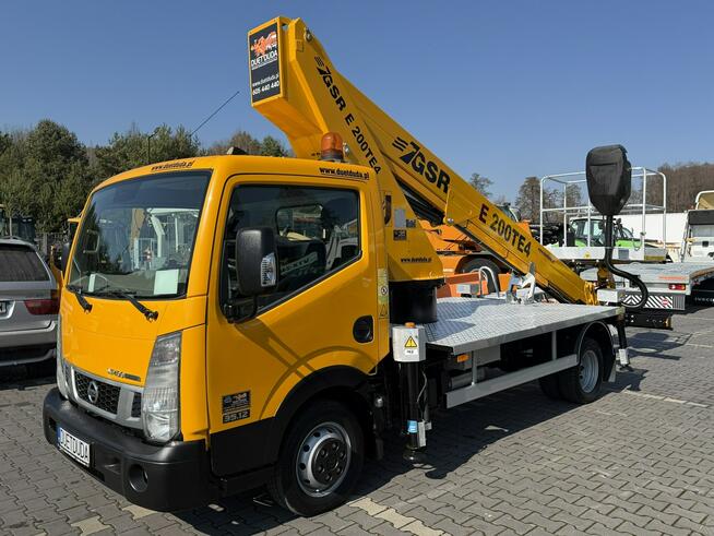 Nissan Cabstar Podnośnik Koszowy 20m GSR E200 TE4 Zwyżka Palfinger Ruthmann Wumag P7