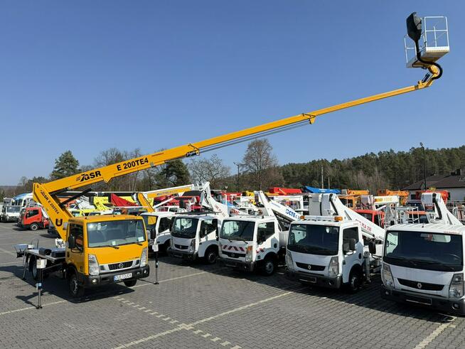 Nissan Cabstar Podnośnik Koszowy 20m GSR E200 TE4 Zwyżka Palfinger Ruthmann Wumag P7