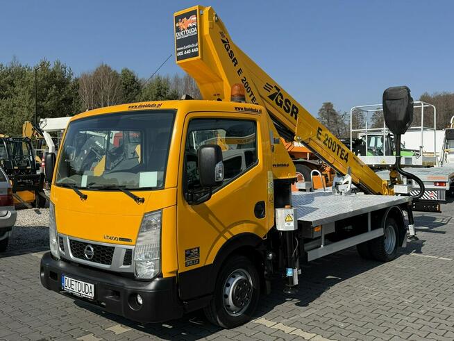 Nissan Cabstar Podnośnik Koszowy 20m GSR E200 TE4 Zwyżka Palfinger Ruthmann Wumag P7