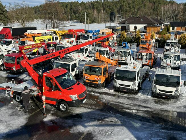 Mercedes Sprinter Podnośnik Koszowy 23m GSR B230T Zwyżka Palfinger Ruthmann Wumag P7