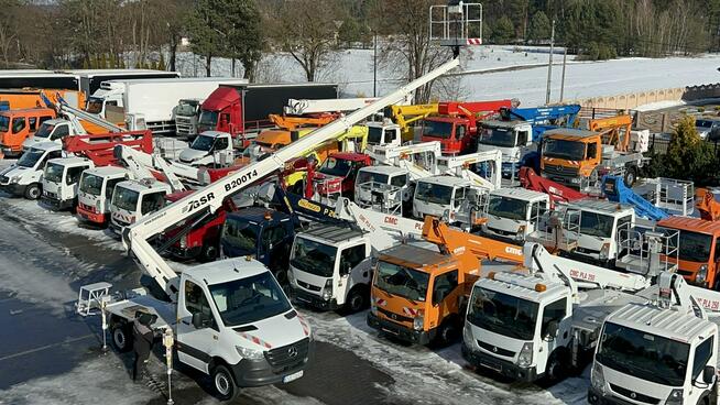 Mercedes Sprinter Podnośnik Koszowy 23m GSR B230T Zwyżka Palfinger Ruthmann Wumag P7