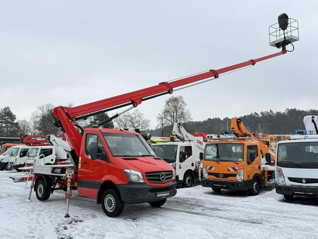 Mercedes Sprinter Podnośnik Koszowy 23m GSR B230T Zwyżka Palfinger Ruthmann Wumag P7