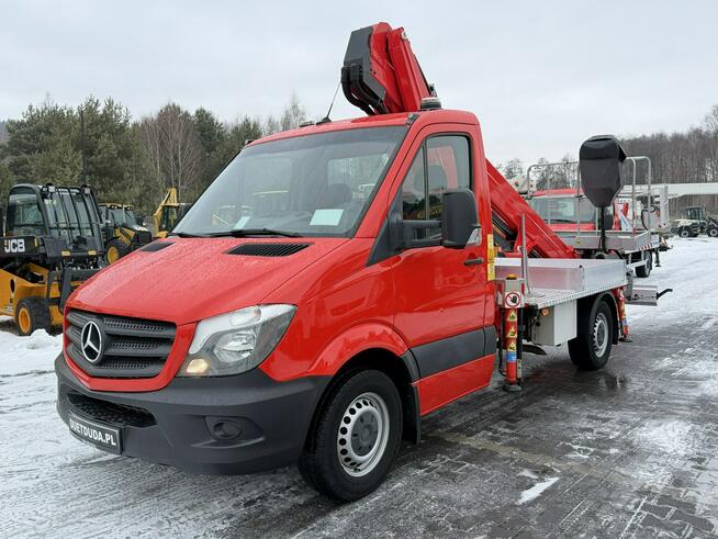 Mercedes Sprinter Podnośnik Koszowy 23m GSR B230T Zwyżka Palfinger Ruthmann Wumag P7
