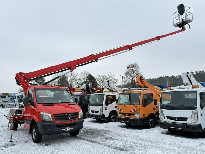 Mercedes Sprinter Podnośnik Koszowy 23m GSR B230T Zwyżka Palfinger Ruthmann Wumag P7
