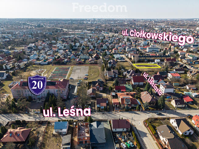 657m2 pod dom * BIAŁYSTOK, os.Skorupy * Kameralnie