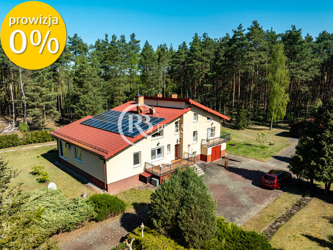 Dom z prywatnym lasem Obelzanki gm. Wronki