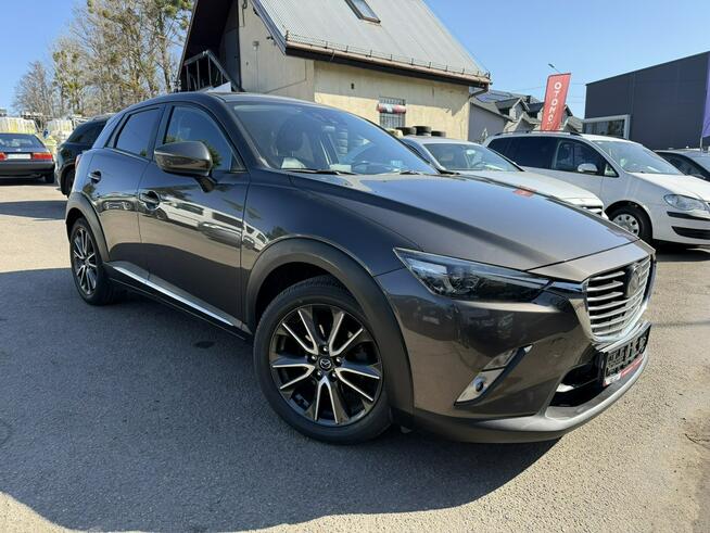 Mazda CX-3 Klimatronic, Podgrz. fotele, Nawigacja, Hak, Head-Up, Skóra