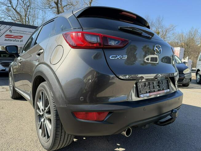 Mazda CX-3 Klimatronic, Podgrz. fotele, Nawigacja, Hak, Head-Up, Skóra