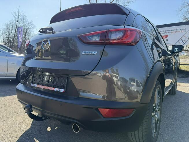 Mazda CX-3 Klimatronic, Podgrz. fotele, Nawigacja, Hak, Head-Up, Skóra