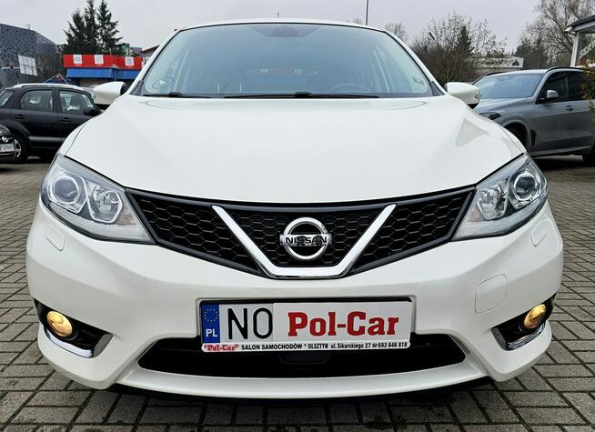 Nissan Pulsar Biała perła, radar , xenon, grzane fotele,ostrzeganie przed wypadkiem