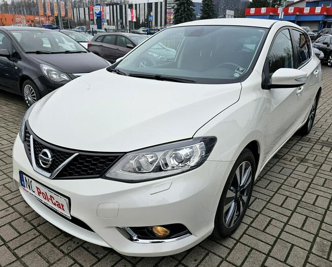 Nissan Pulsar Biała perła, radar , xenon, grzane fotele,ostrzeganie przed wypadkiem