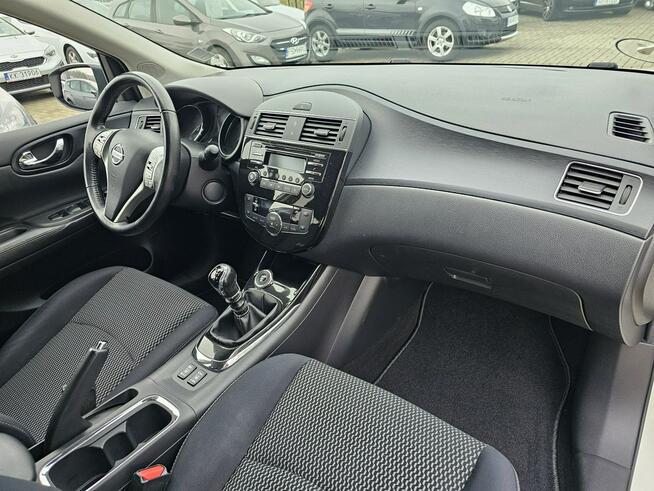 Nissan Pulsar Biała perła, radar , xenon, grzane fotele,ostrzeganie przed wypadkiem