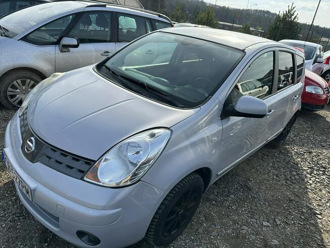 Nissan Note Hands free, oszczędny silnik, klimatronik, hak, 2 klucze, isofix