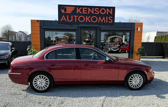 Jaguar S-Type Zadbany niski oryginalny przebieg 46 Tyś. Km, Skórzana tapicerka