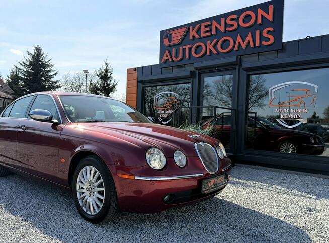 Jaguar S-Type Zadbany niski oryginalny przebieg 46 Tyś. Km, Skórzana tapicerka