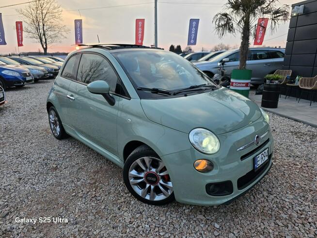 Fiat 500 1.4i#100PS#Automat#Biledy#Kamera#Navi#Skóry#Climatronic#Mega#Gwarancja