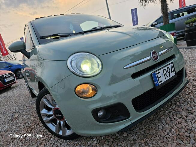 Fiat 500 1.4i#100PS#Automat#Biledy#Kamera#Navi#Skóry#Climatronic#Mega#Gwarancja