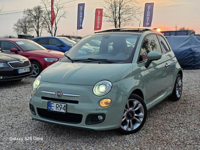 Fiat 500 1.4i#100PS#Automat#Biledy#Kamera#Navi#Skóry#Climatronic#Mega#Gwarancja