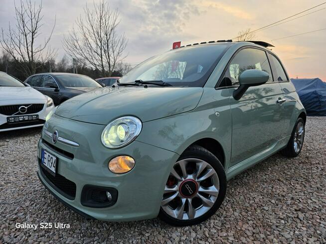 Fiat 500 1.4i#100PS#Automat#Biledy#Kamera#Navi#Skóry#Climatronic#Mega#Gwarancja