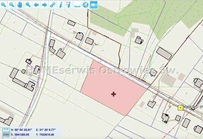 Działka Podszkodzie gm. Bodzechów