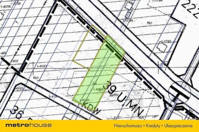 Działki w miejscowości Antonie, przy DK nr 53