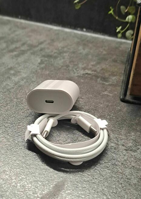 Ładowarka sieciowa szybka 35W USB-C z kabel 1m iPhone 15