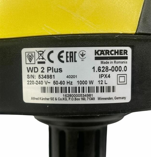 Odkurzacz Kercher WD 2 Plus