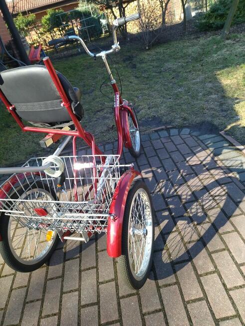 Rower trzykołowy Tolek rehabilitacyjny dla niepełnosprawnych