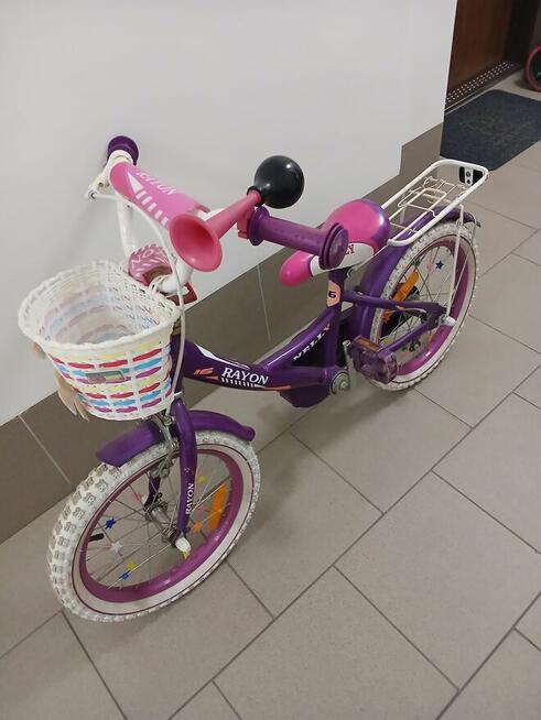 Rowerek dziecięcy na kołach 16 cali