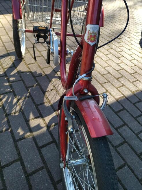 Rower trzykołowy Tolek rehabilitacyjny dla niepełnosprawnych