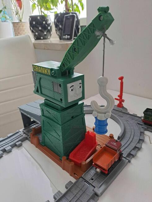 MEGA kolekcja Tomek i Przyjaciele tory, lokomotywy wagoniki