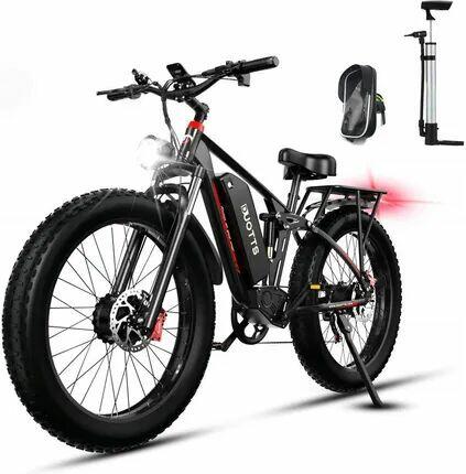 Pojazd Elektryczny Motor Rower DUOTTS Dwa Silniki 1500W