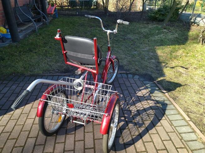 Rower trzykołowy Tolek rehabilitacyjny dla niepełnosprawnych