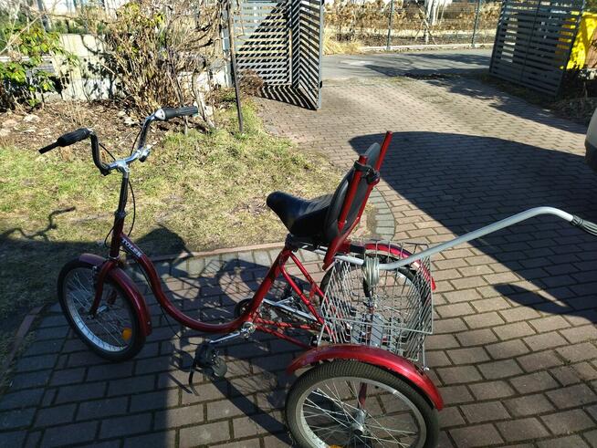 Rower trzykołowy Tolek rehabilitacyjny dla niepełnosprawnych