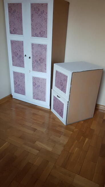 Stolik metalowy z szybą